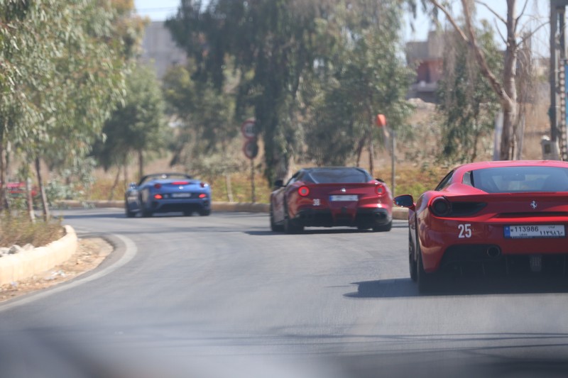 Ferrari Panorama Lebanon 2016 Ride